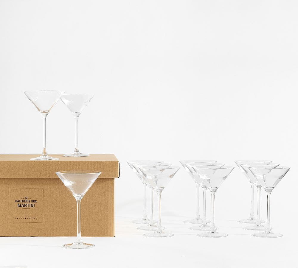 Set de copas para martinis